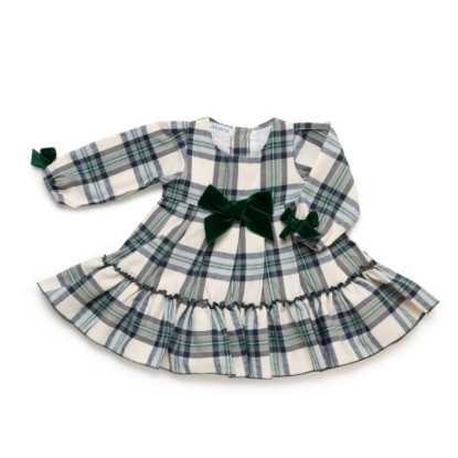 Vestido Lazos Verde