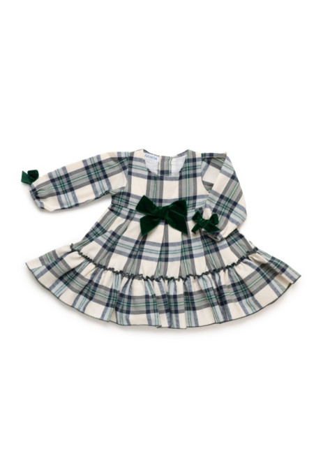Vestido Lazos Verde