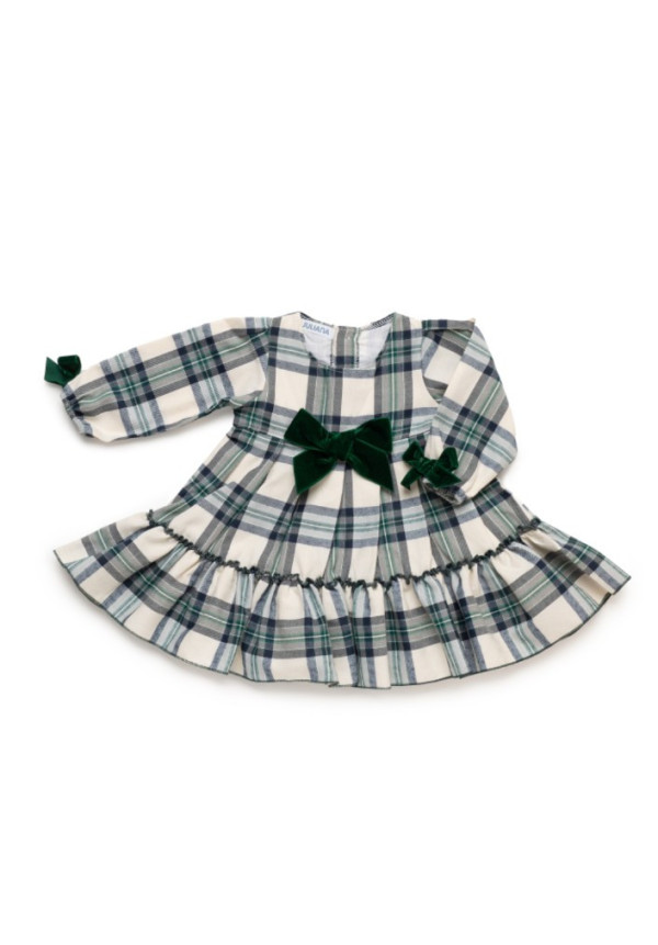 Vestido Lazos Verde