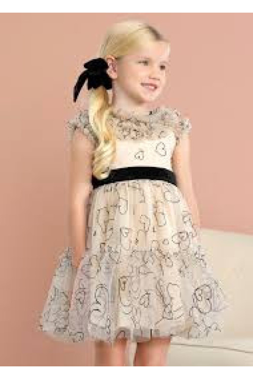 Vestido Tul Corazones