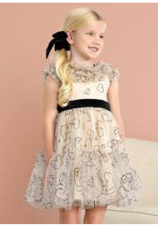 Vestido Tul Corazones
