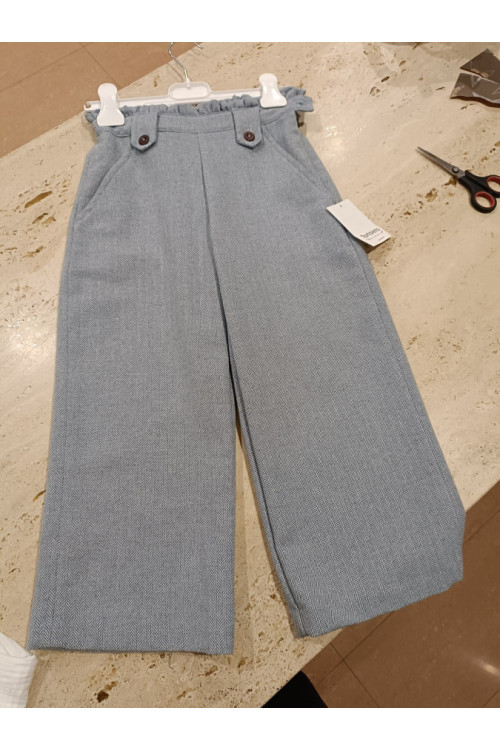 Pantalón Azul Ancho
