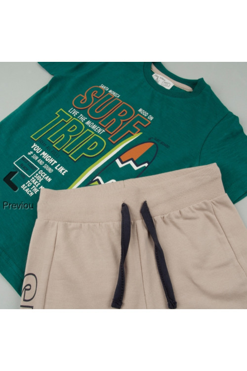 Conjunto 2p Surf Verde