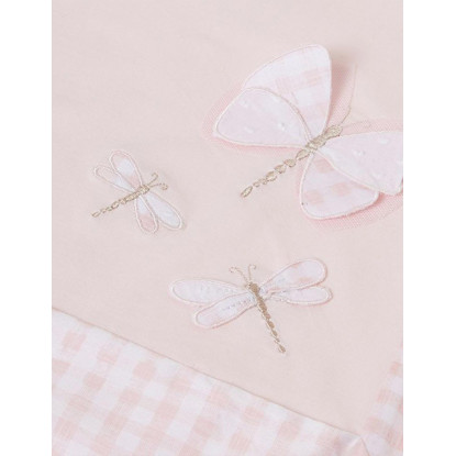 Manta Mariposas Rosa 