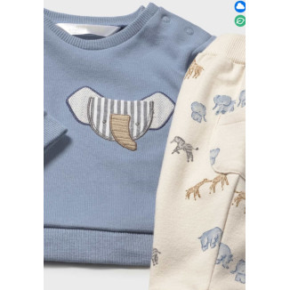 Conjunto 2p Bluel Elephant