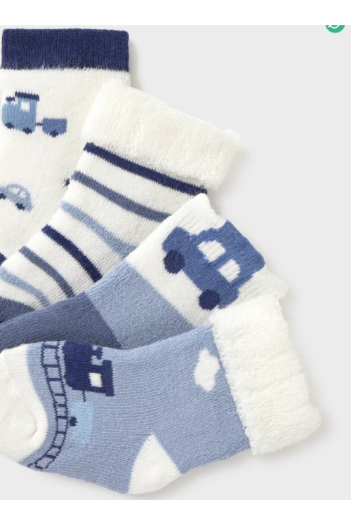 Set 4 Calcetines Azul