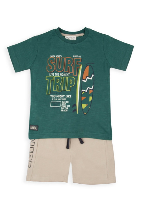 Conjunto 2p Surf Verde