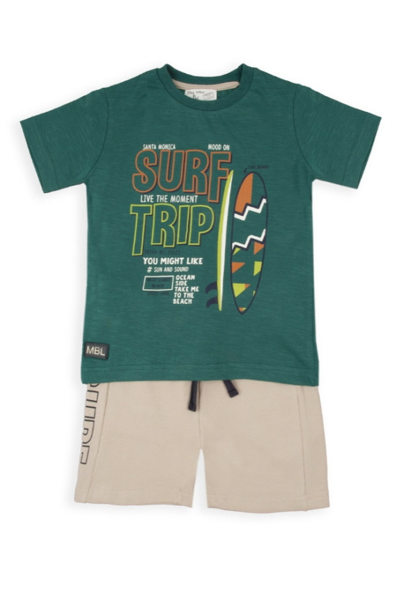 Conjunto 2p Surf Verde