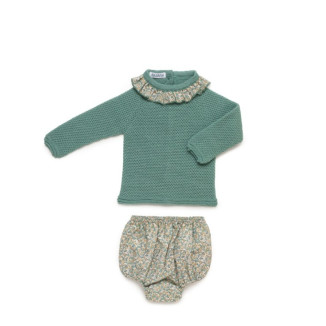 Conjunto 2p Florecitas