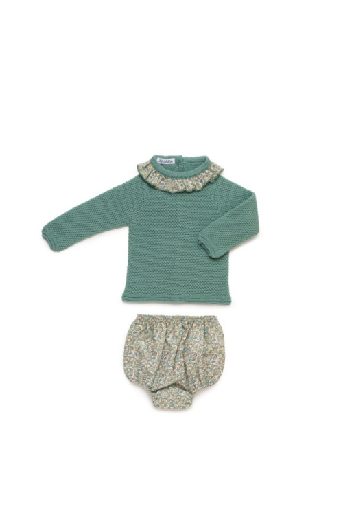 Conjunto 2p Florecitas