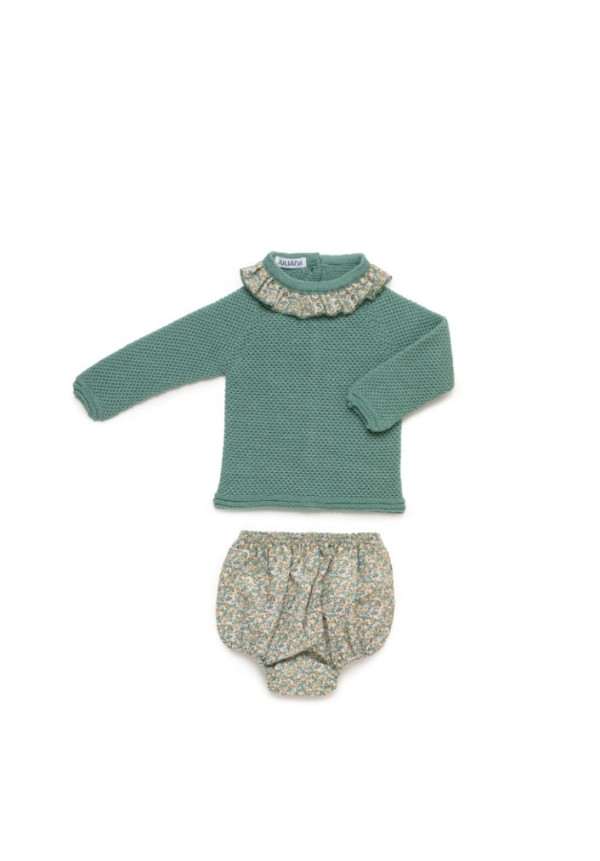 Conjunto 2p Florecitas