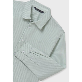 Camisa Rayas M/L Verde Camisa Rayas M/L Verde