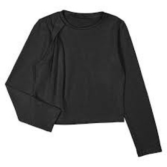 Camiseta Bloth Nudo Negro