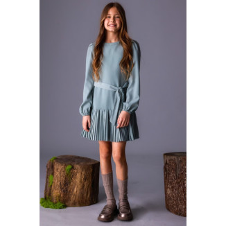 Vestido Crepe Jade
