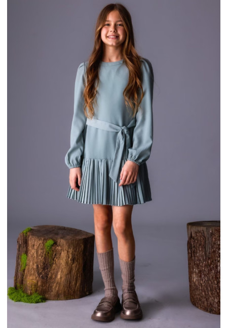 Vestido Crepe Jade