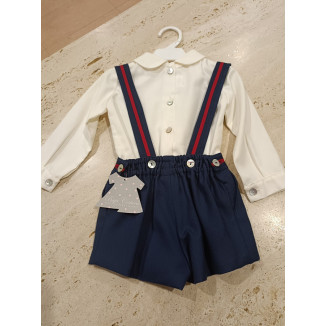 Conjunto Short 2p Marino