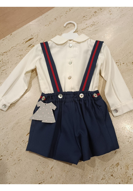 Conjunto Short 2p Marino