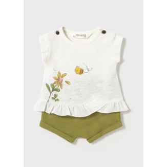 Conjunto 2p Abejas Oliva
