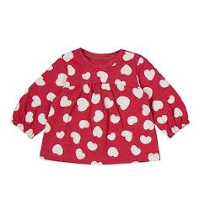 Conjunto 2p Corazones Marsala