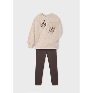 Conjunto Leggins 2p Chocolate