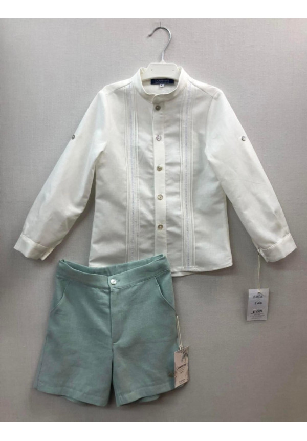 Camisa Lino Crudo