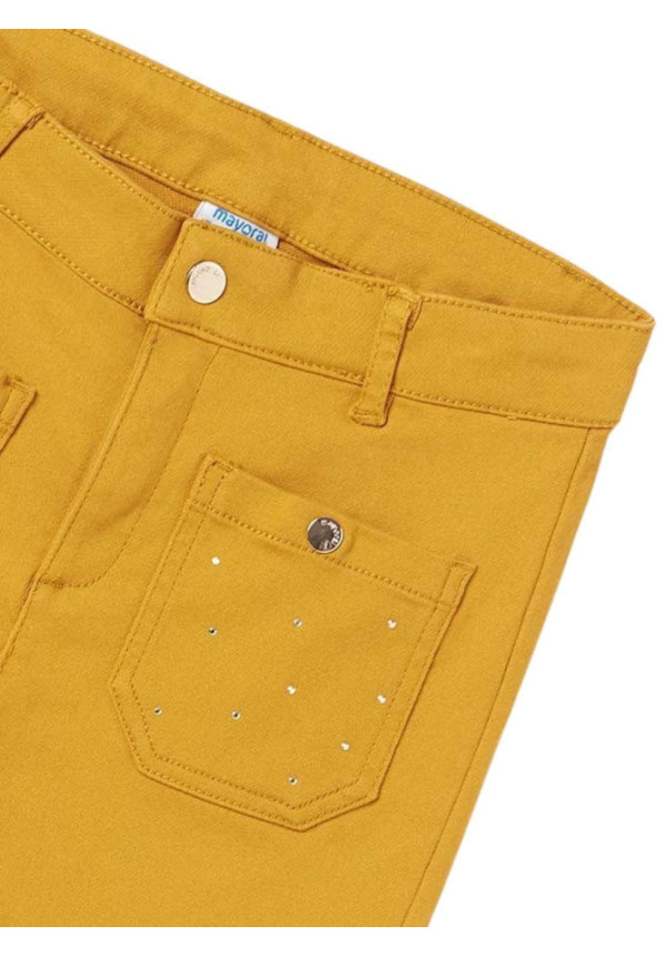 Pantalón Vaquero Mostaza
