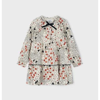Vestido Estampado Corazones