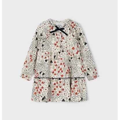 Vestido Estampado Corazones