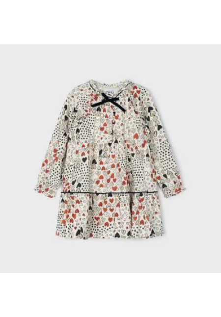 Vestido Estampado Corazones