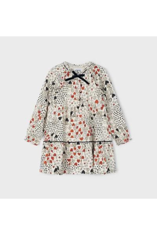 Vestido Estampado Corazones