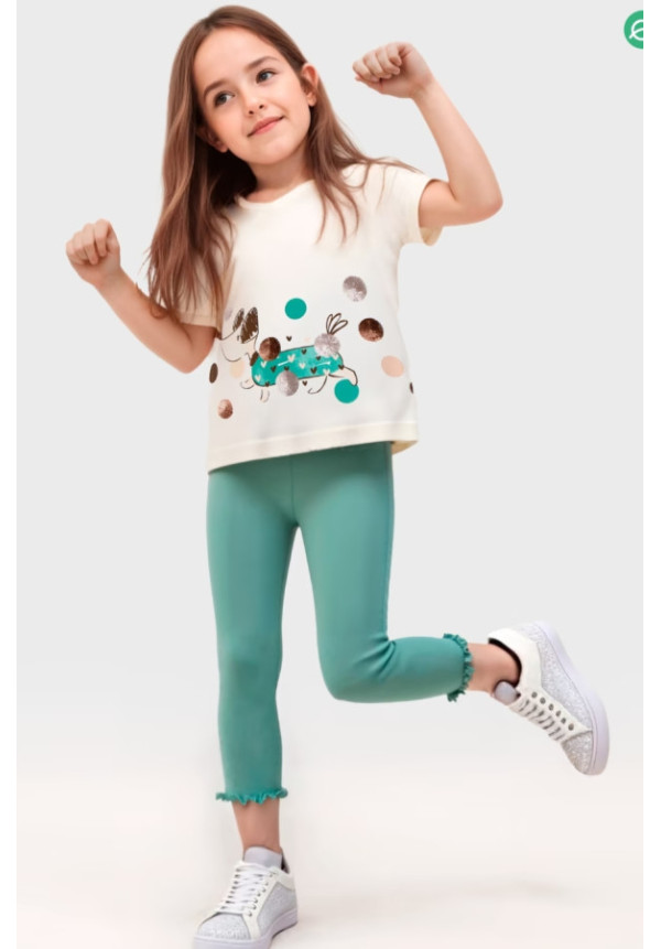 Conjunto Leggins 2p Menta
