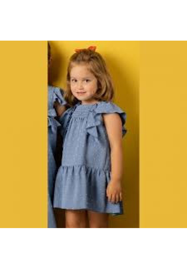 Vestido Plumeti Azul