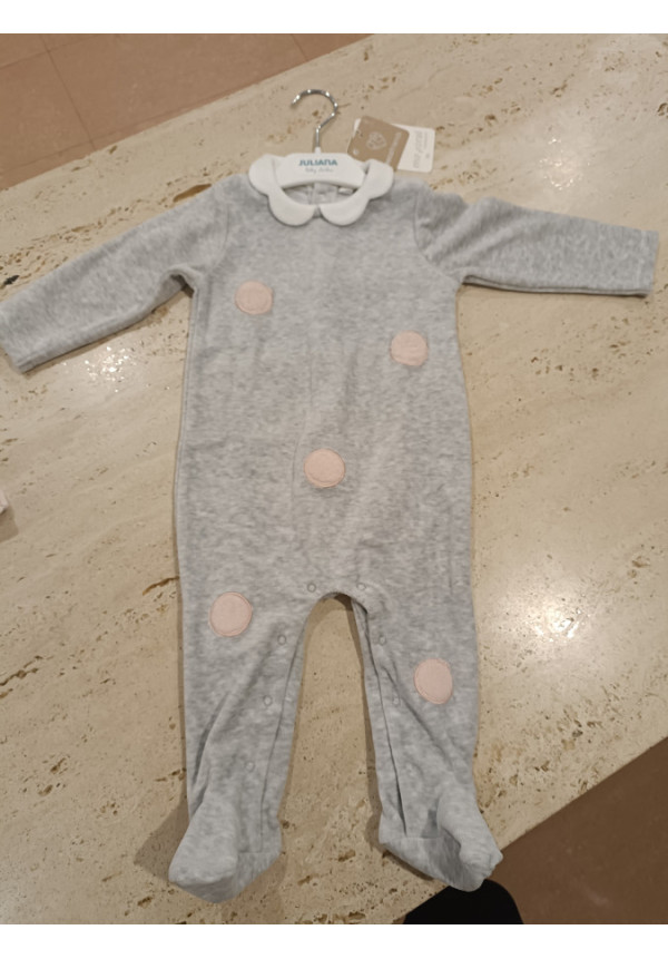 Pijama Bebé Gris