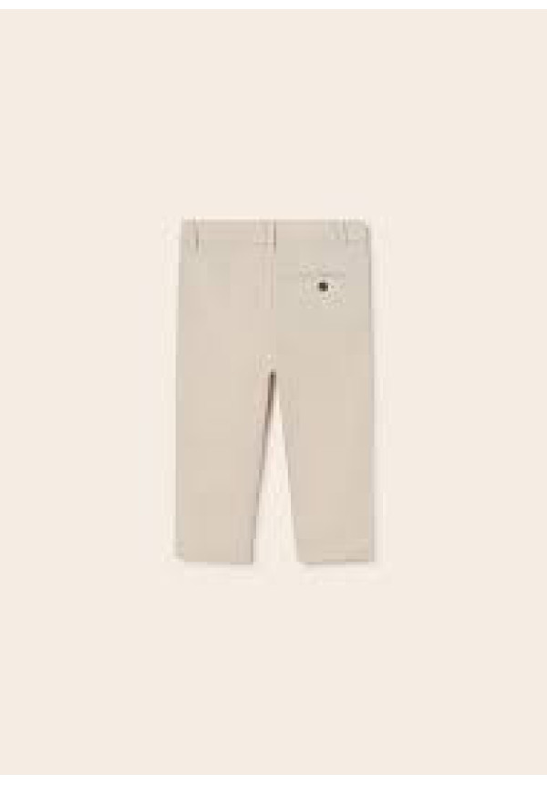 Pantalón Lino Beige