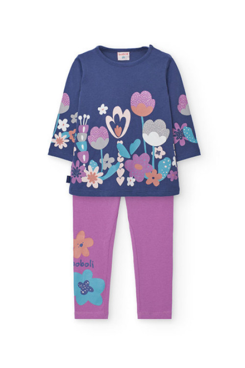 Conjunto 2p Morado
