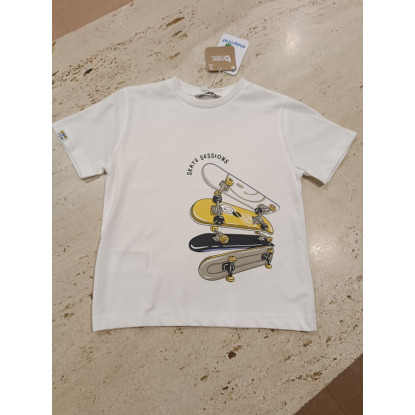 Camiseta M/C Skate Blanco