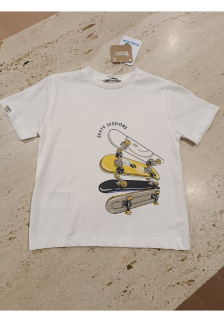 Camiseta M/C Skate Blanco