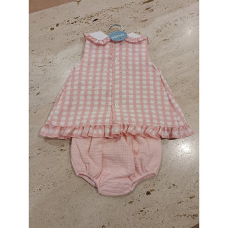 Conjunto 2p Cuadro Rosa