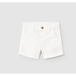 Pantalón Chino Corto Blanco