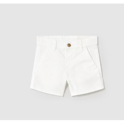 Pantalón Chino Corto Blanco