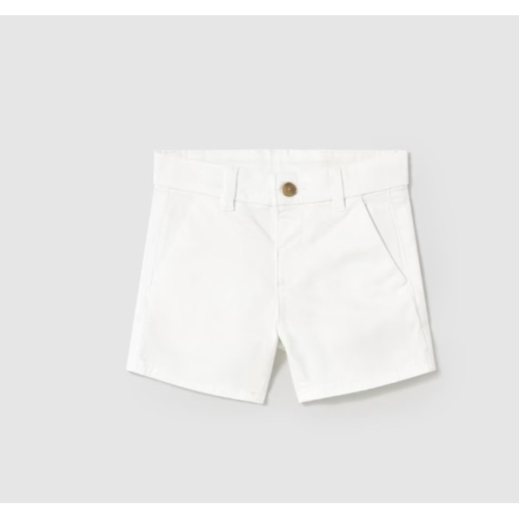 Pantalón Chino Corto Blanco
