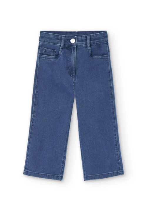 Pantalón Denim Elástico Blue