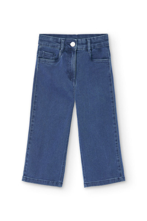 Pantalón Denim Elástico Blue