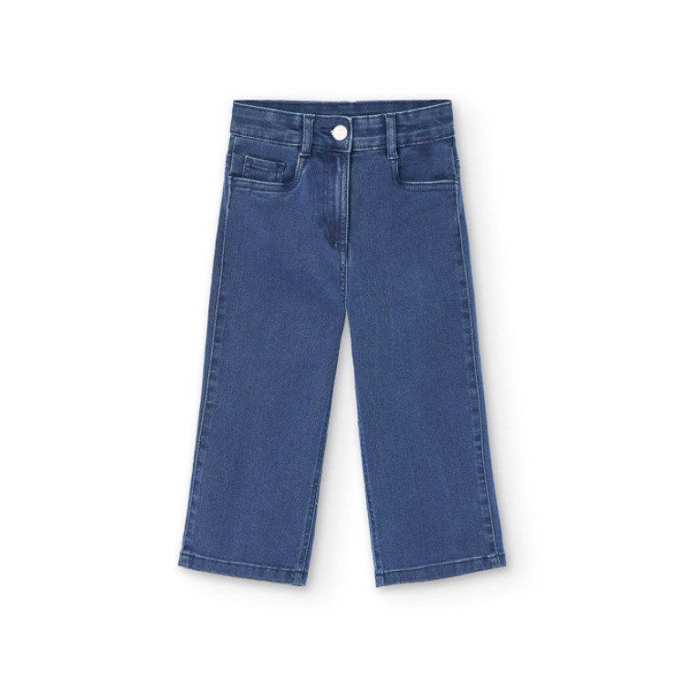 Pantalón Denim Elástico Blue