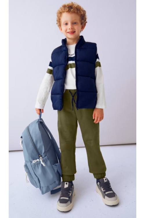 Conjunto 3p Azul-Oliva