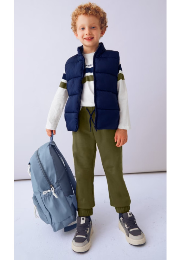 Conjunto 3p Azul-Oliva