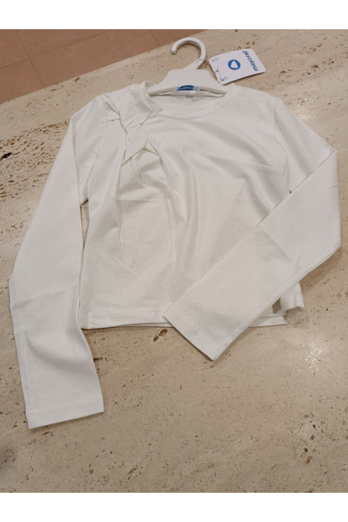 Camiseta Bloth Nudo Blanca