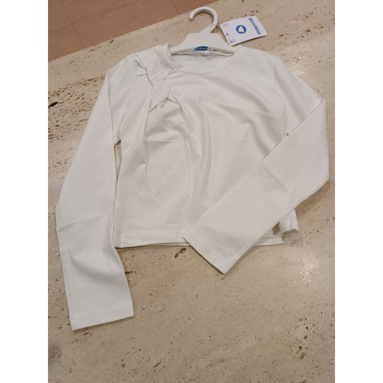 Camiseta Bloth Nudo Blanca