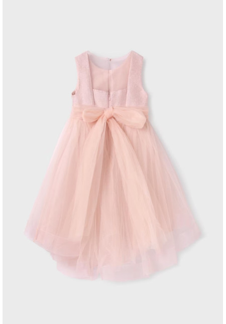 Vestido Ceremonia Rosa/Tul