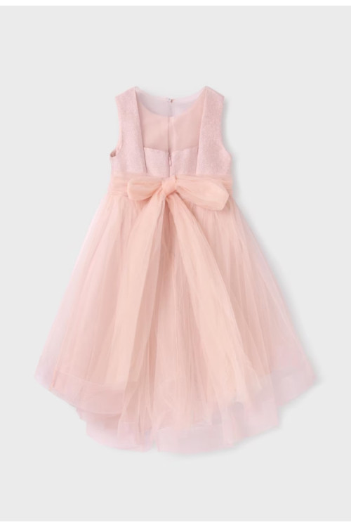 Vestido Ceremonia Rosa/Tul